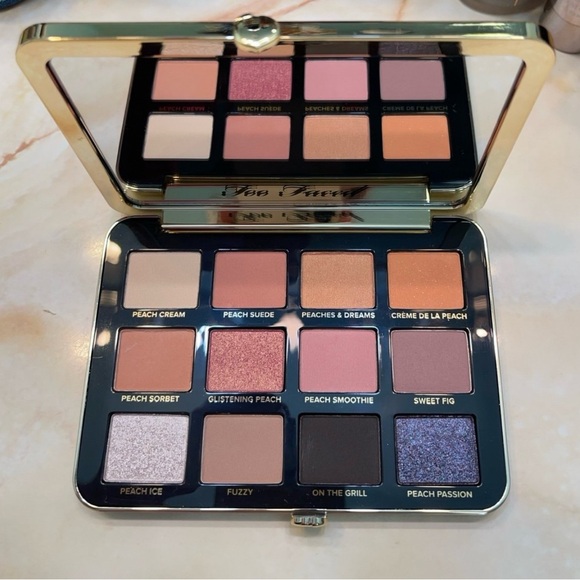 Too Faced ~ “White Peach” Eye Shadow Palette ~ VERY, VERY RARE, & HTF ~ NIB - Picture 7 of 12